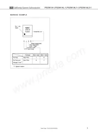 PS2561AL2-1-F3-A數據表 頁面 3