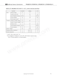 PS2561DL-1Y-W-A Datasheet Page 5