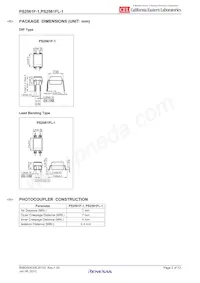 PS2561F-1Y-K-A Datasheet Pagina 2