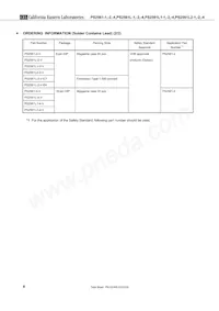 PS2561L-1-V-E3-H-A Datasheet Pagina 8