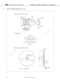 PS2562L-1-F3-A Datasheet Pagina 10