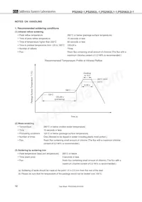 PS2562L-1-F3-A Datasheet Pagina 12