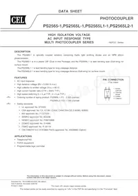 PS2565L2-1-F3-A Datasheet Copertura