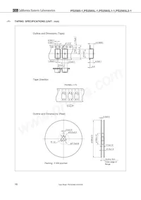 PS2565L2-1-F3-A Datasheet Pagina 10