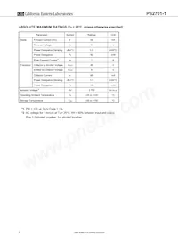 PS2701-1-F3-M-A Datasheet Pagina 4