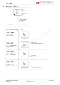 PS2701A-1-V-F3-P-A Datasheet Pagina 3