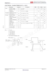 PS2701A-1-V-F3-P-A Datasheet Pagina 5