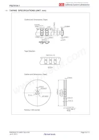 PS2701A-1-V-F3-P-A Datasheet Pagina 8