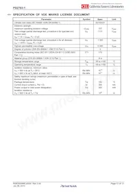 PS2703-1-V-F3-K-A Datasheet Pagina 12