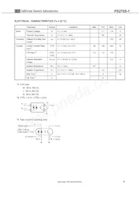 PS2705-1-V-F3-L-A Datasheet Pagina 5