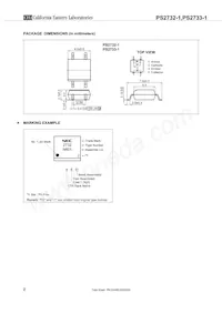 PS2733-1-V-F3-A Datasheet Pagina 2