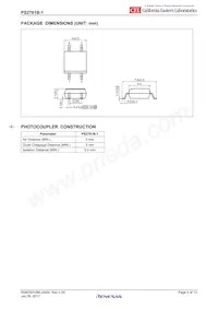 PS2761B-1-F3-L-A Datasheet Pagina 2