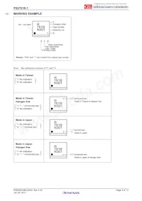 PS2761B-1-F3-L-A Datasheet Pagina 3