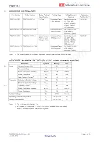 PS2761B-1-F3-L-A Datasheet Pagina 4