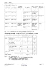 PS2801-1-F3-P-A Datasheet Pagina 4