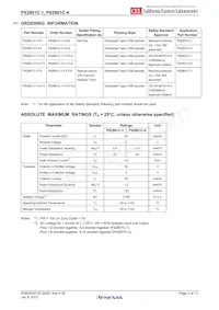 PS2801C-1Y-F3-A Datenblatt Seite 4