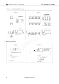 PS2802-1-F3-L-A數據表 頁面 2