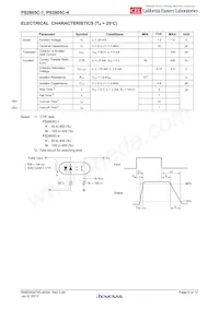 PS2805C-1-V-F3-A Datasheet Pagina 5