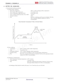 PS2805C-1-V-F3-A Datasheet Pagina 10