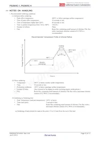 PS2805C-1-V-F3-A數據表 頁面 10