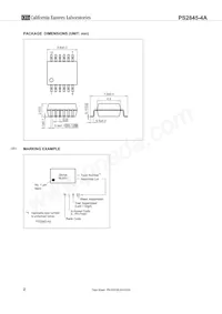 PS2845-4A-F3-AX Datasheet Pagina 2