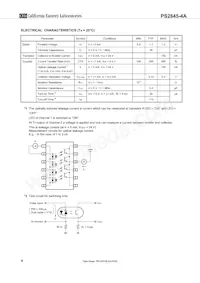 PS2845-4A-F3-AX Datasheet Pagina 4