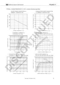 PS2861-1-V-F3-L-A Datasheet Pagina 5