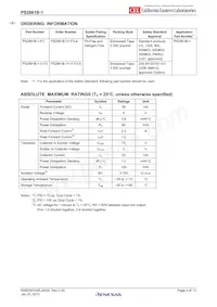 PS2861B-1Y-M-A Datasheet Pagina 4