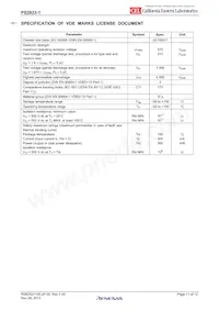 PS2933-1-V-F3-AX數據表 頁面 11