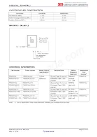 PS9307AL2-E3-AX Datasheet Pagina 3