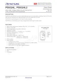 PS9324L-E3-AX Datasheet Copertura