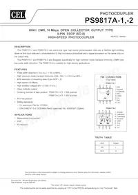 PS9817A-2-F3-AX Datenblatt Cover