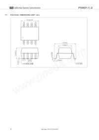 PS9821-2-V-AX Datasheet Pagina 2