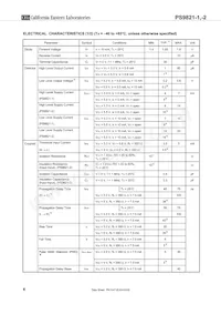 PS9821-2-V-AX Datasheet Pagina 6