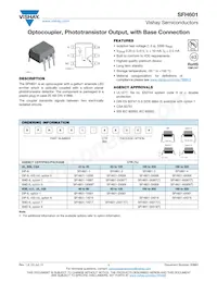 SFH601-4X027T Datenblatt Cover