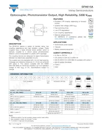 SFH615A-2X017T Datasheet Cover