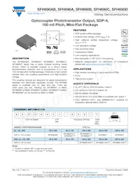 SFH690D-X001T Datenblatt Cover