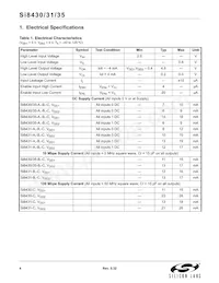 SI8435-B-IS Datasheet Page 4