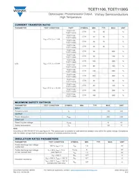 TCET1100 Datasheet Page 4