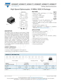 VO0601-X001T Datasheet Copertura