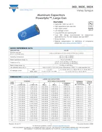 36DX103F350DJ2A Datasheet Copertura