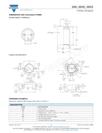 36DX103F350DJ2A Datasheet Pagina 3