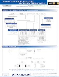 ABM7-14.31818MHZ-S-B-4-Y-T Datenblatt Seite 2