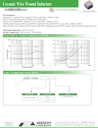 AISC-1206-R82J-T Datasheet Page 2