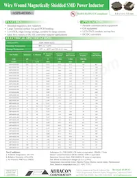 ASPI-4030S-8R2M-T Datasheet Copertura