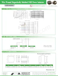 ASPI-4030S-8R2M-T Datasheet Pagina 2