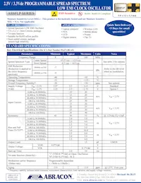 ASSFLP-D02 Datasheet Copertura