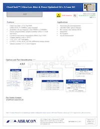 AX5PBF4-2100.0000C Datasheet Cover