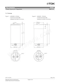 B25620C1706K981 Datasheet Pagina 4