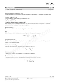 B25620C1706K981 Datasheet Pagina 7